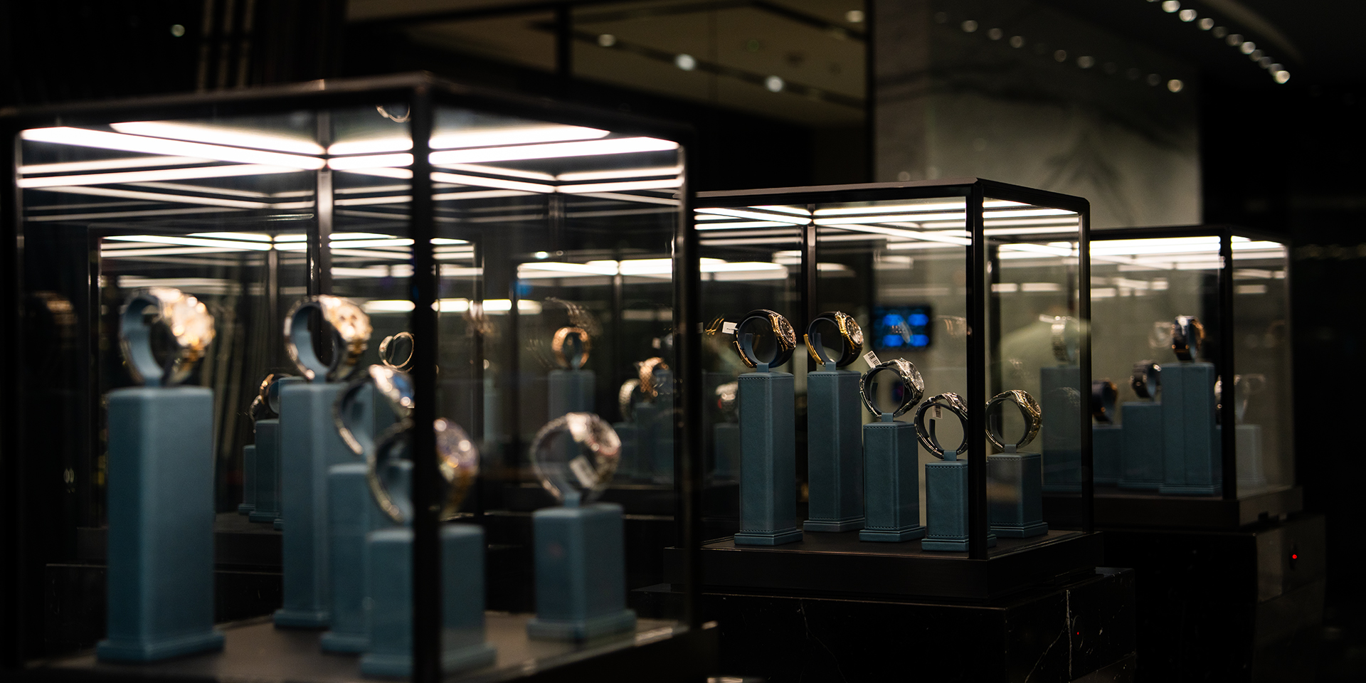 Lugano Watches showroom