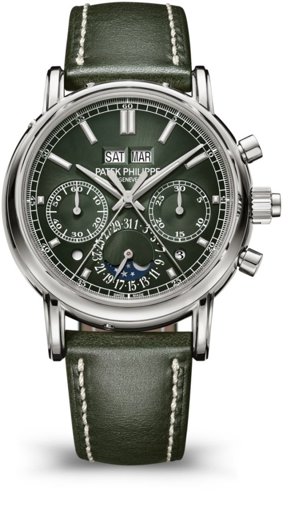 Patek Philippe<br>Split-Seconds chronograph, Perpetual calendar<br>Ref. 5204G-001