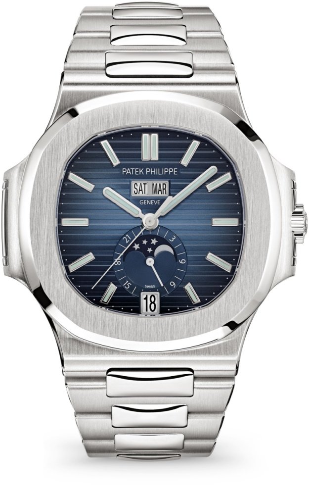 Patek Philippe<br>Annual Calendar, Moon phases<br>Ref. 5726/1A-014