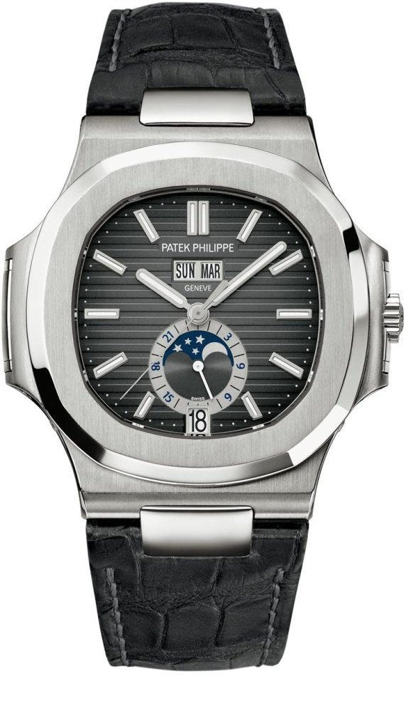 Patek Philippe<br>Annual Calendar, Moon phases<br>Ref. 5726A-001