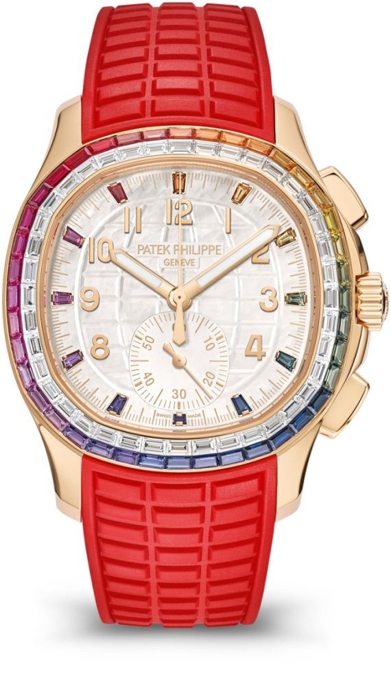 Patek Philippe<br>Aquanaut Luce Rainbow chronograph<br>Ref. 7968/300R-001
