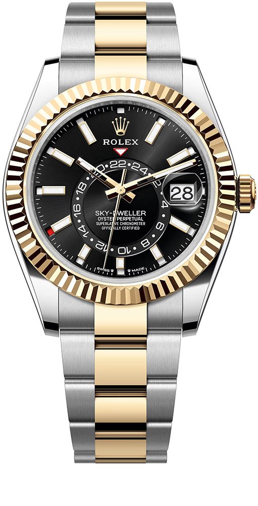 Sky-Dweller<br>Oystersteel and yellow gold<br>Ref. 336933