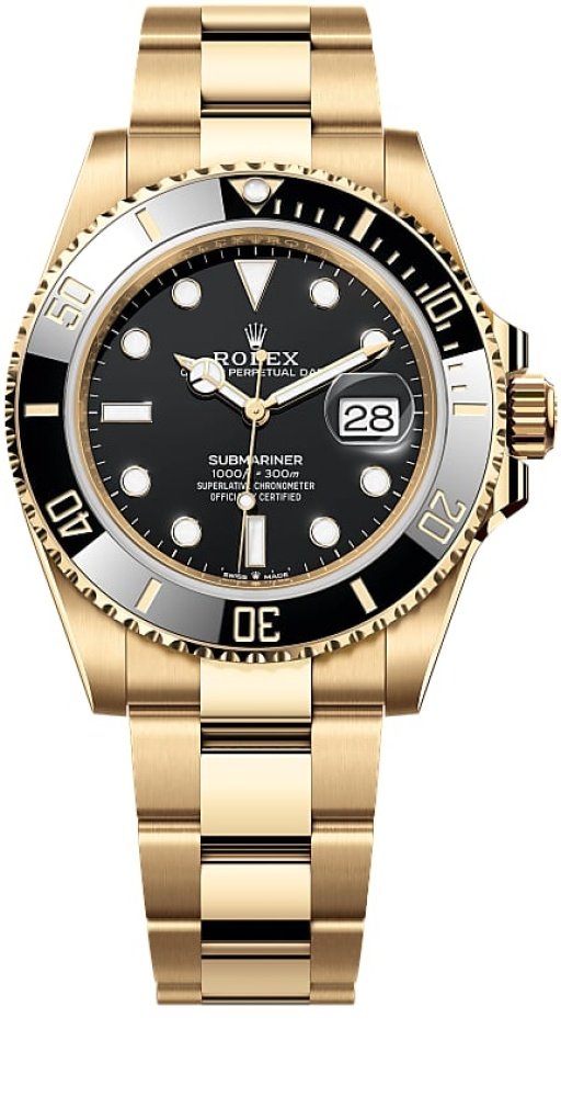 Submariner Date<br>yellow gold<br>Ref. 126618LN