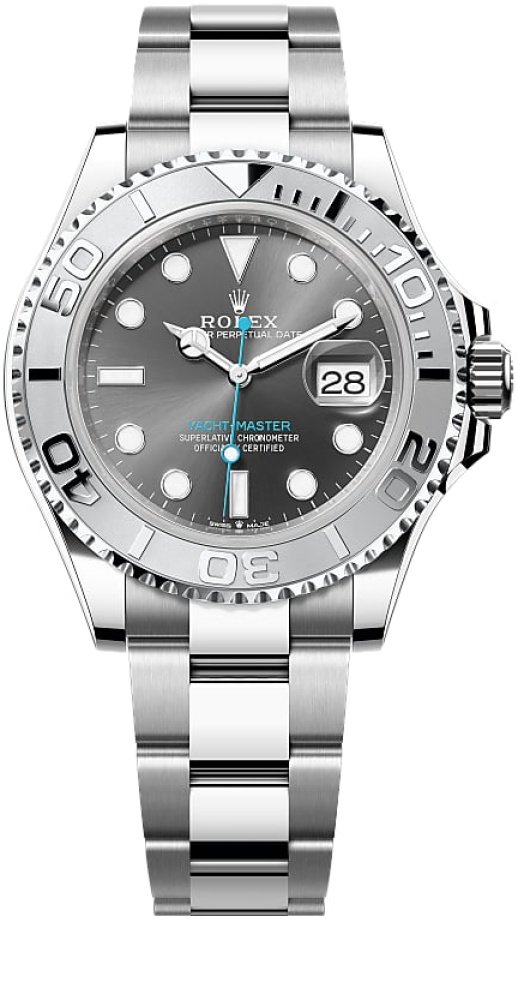 Yacht-Master 40O<br>ystersteel and platinum<br>Ref. 126622