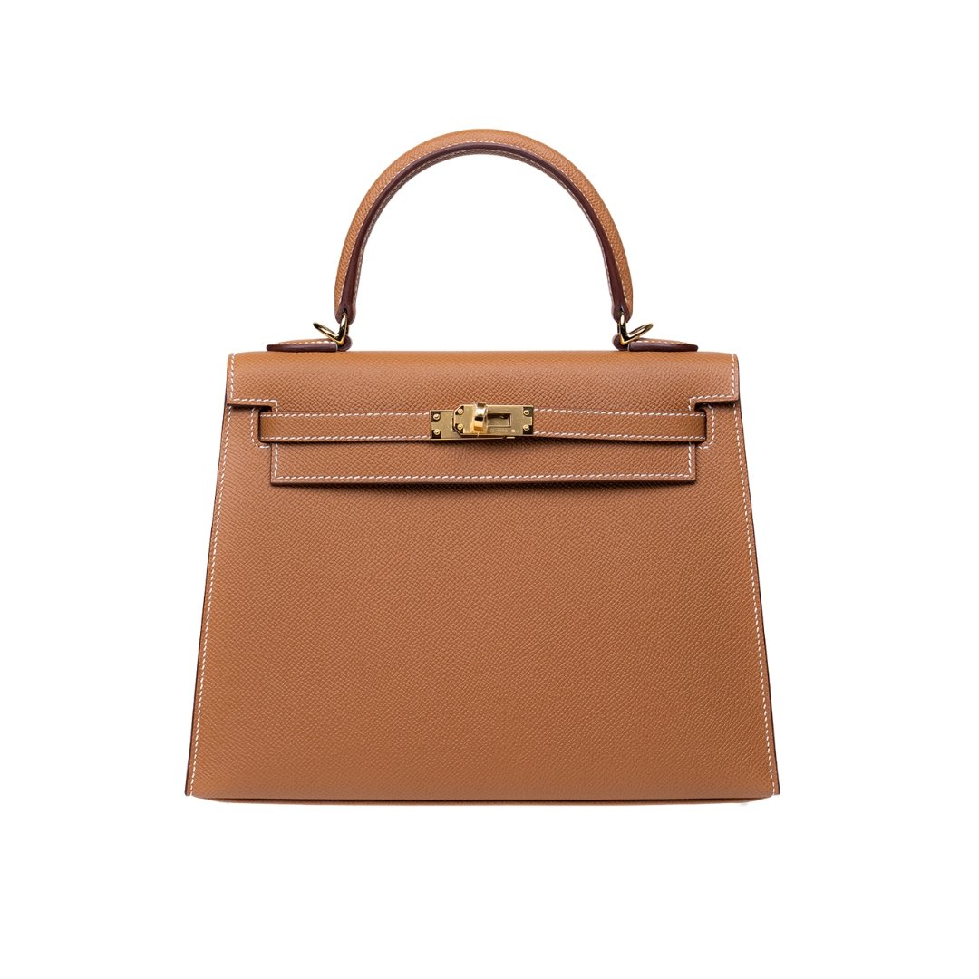 SAC KELLY II Sellier 25 Veau Epsom 37 - Gold